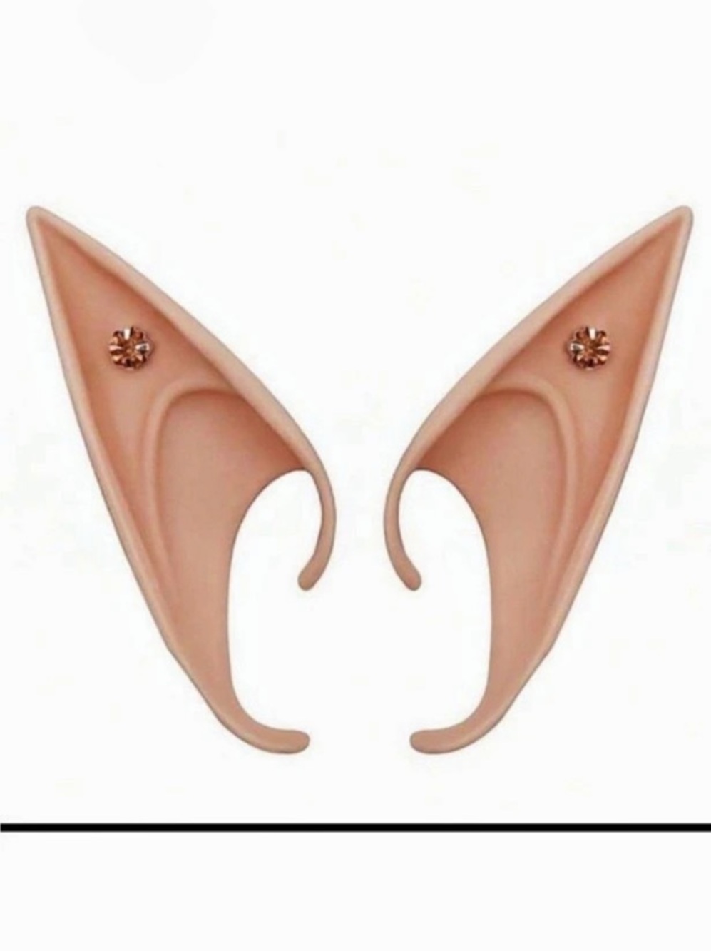 Pink Elf Ear Cuffs New